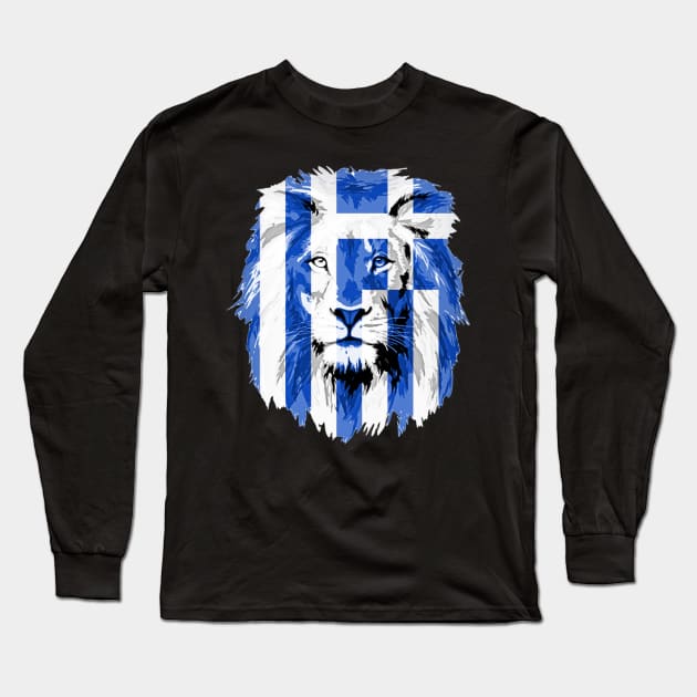 greece Long Sleeve T-Shirt by daybeear